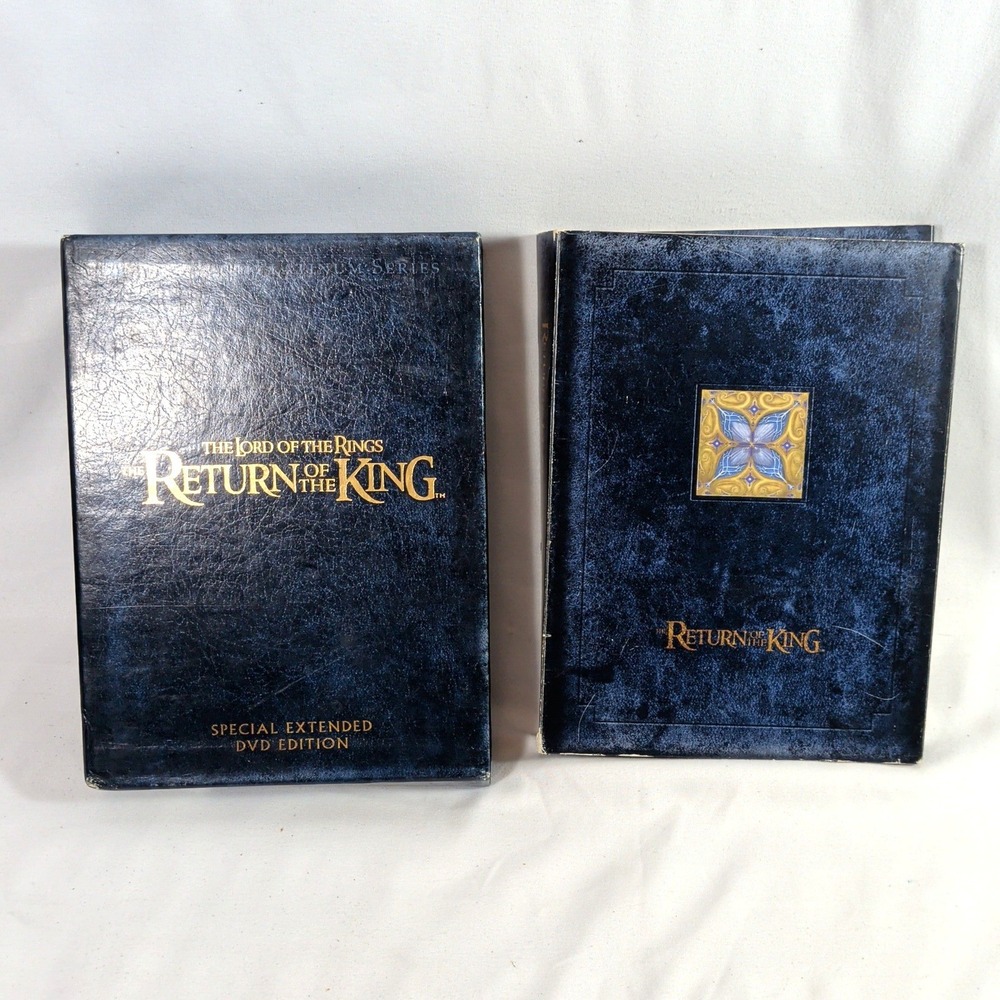 Lord of the Rings Blue DVD; Return of the King Special Extended Edition